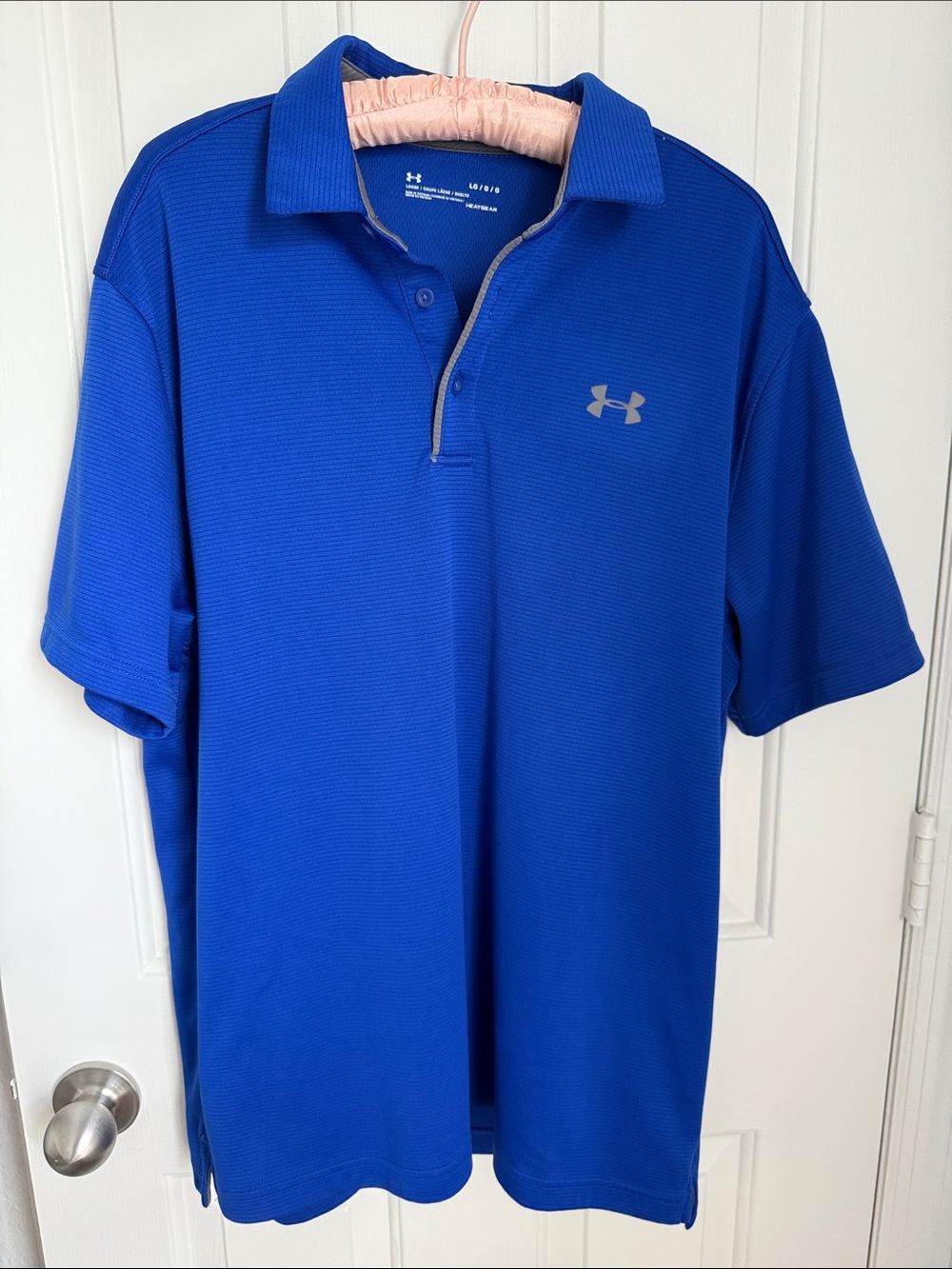 Under Armour Royal Blue Short-Sleeve Polo